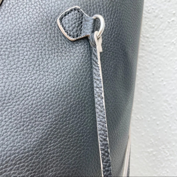 Lodis black pebbled leather tote bag - Picture 6 of 11